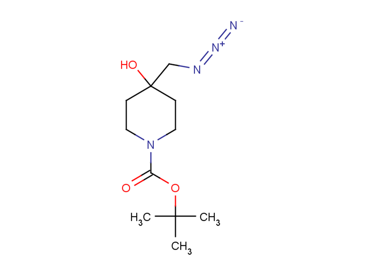tert-butyl 4-(azidomethyl)-4-hydroxypiperidine-1-carboxylate