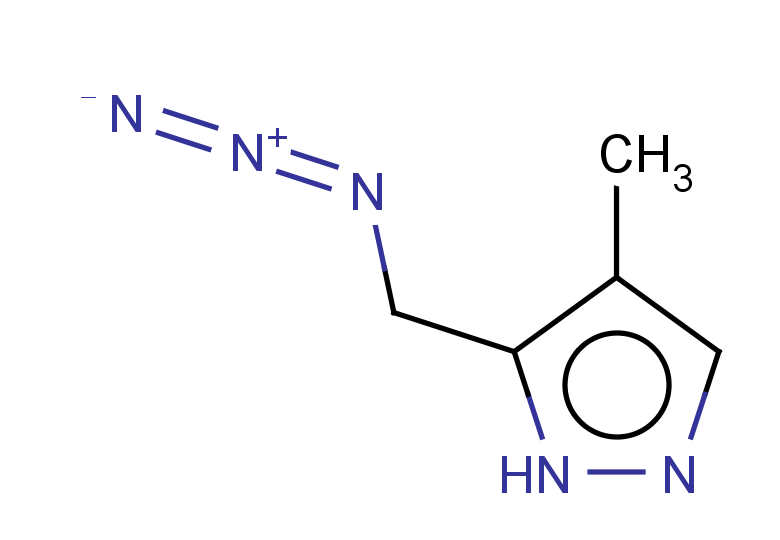 5-(azidomethyl)-4-methyl-1H-pyrazole