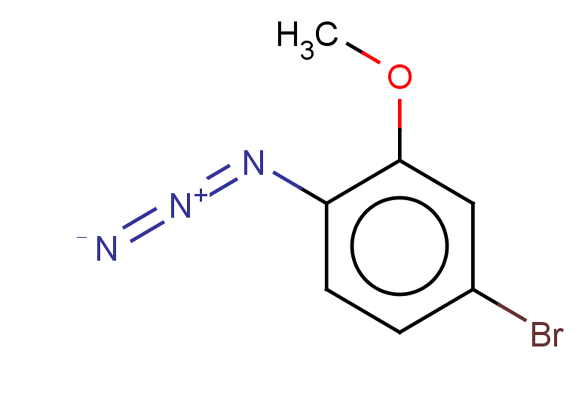 1-azido-4-bromo-2-methoxybenzene