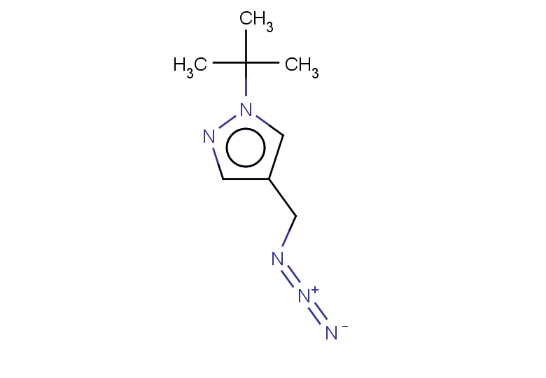 4-(azidomethyl)-1-tert-butyl-1H-pyrazole