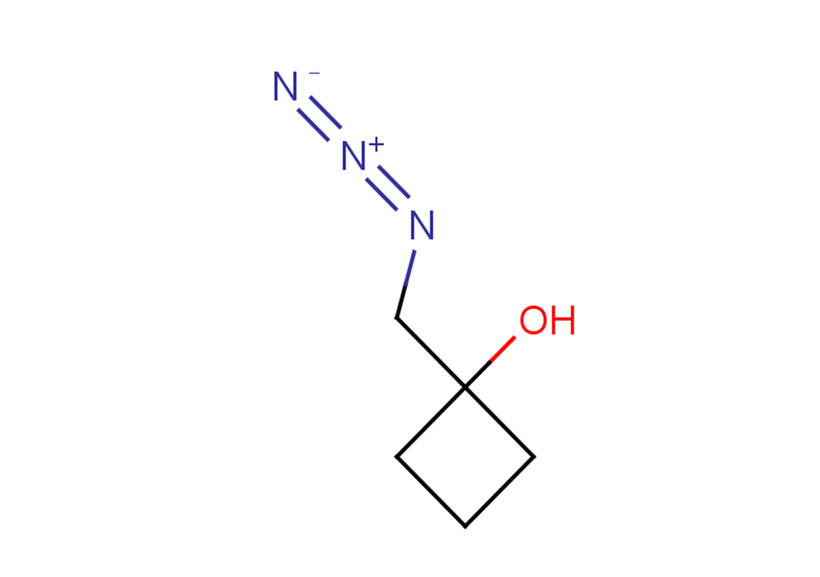 1-(azidomethyl)cyclobutan-1-ol
