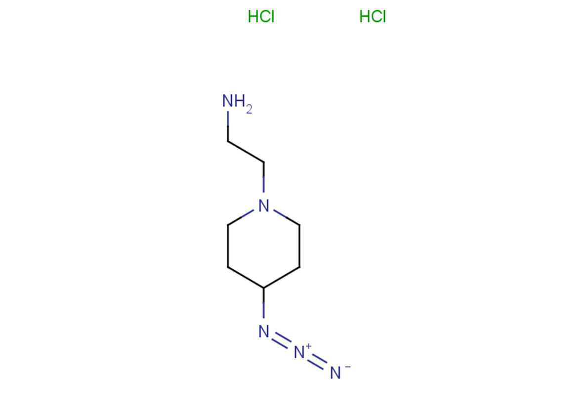 2-(4-azidopiperidin-1-yl)ethan-1-amine dihydrochloride