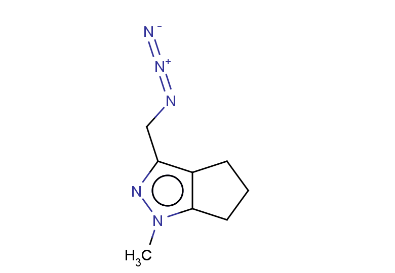 3-(azidomethyl)-1-methyl-1H,4H,5H,6H-cyclopenta[c]pyrazole