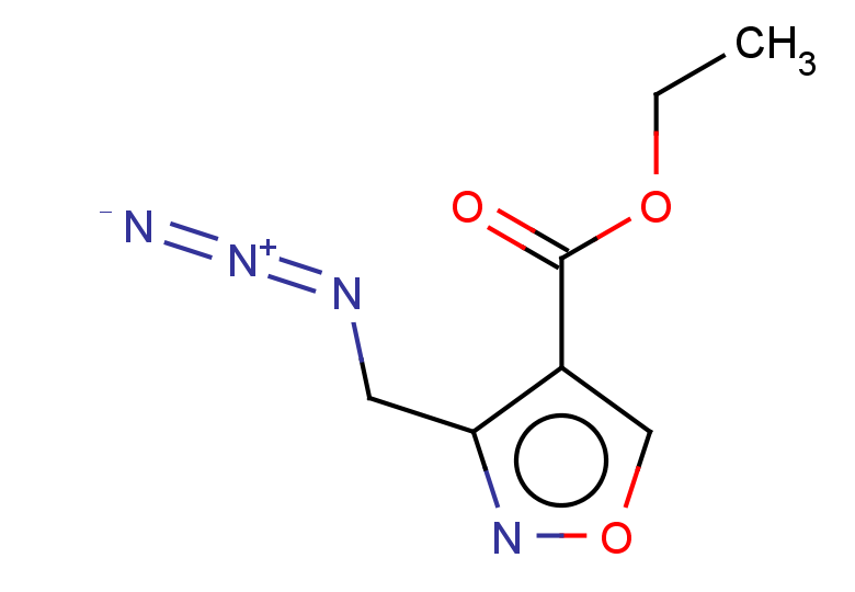 ethyl 3-(azidomethyl)-1,2-oxazole-4-carboxylate
