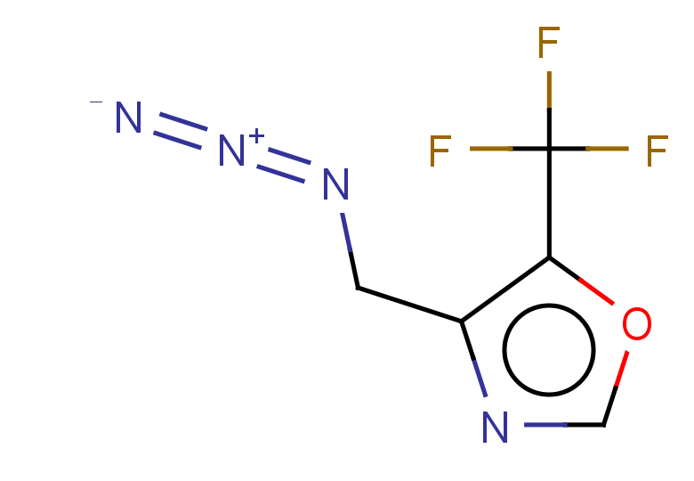 4-(azidomethyl)-5-(trifluoromethyl)-1,3-oxazole