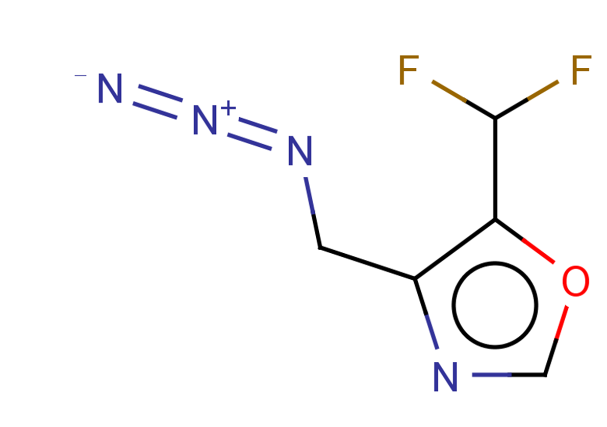 4-(azidomethyl)-5-(difluoromethyl)-1,3-oxazole