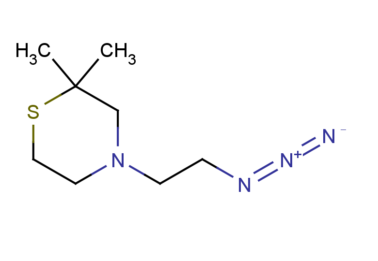 4-(2-azidoethyl)-2,2-dimethylthiomorpholine