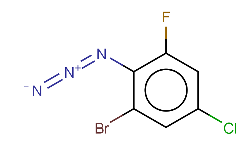 2-azido-1-bromo-5-chloro-3-fluorobenzene