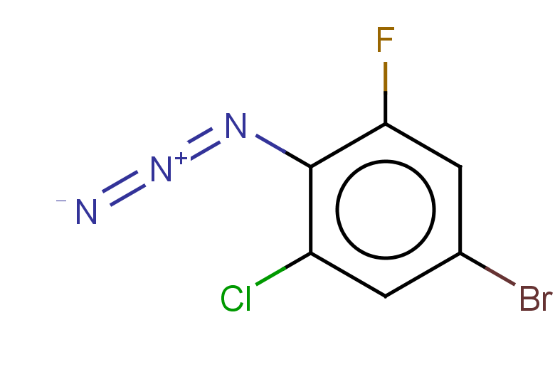 2-azido-5-bromo-1-chloro-3-fluorobenzene