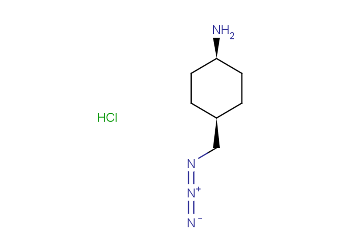 4-(azidomethyl)cyclohexan-1-amine hydrochloride
