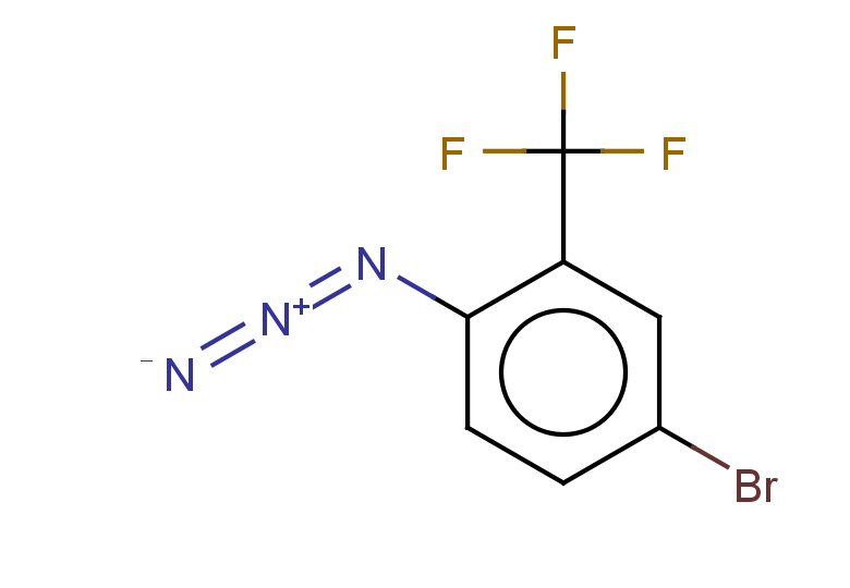 1-azido-4-bromo-2-(trifluoromethyl)benzene