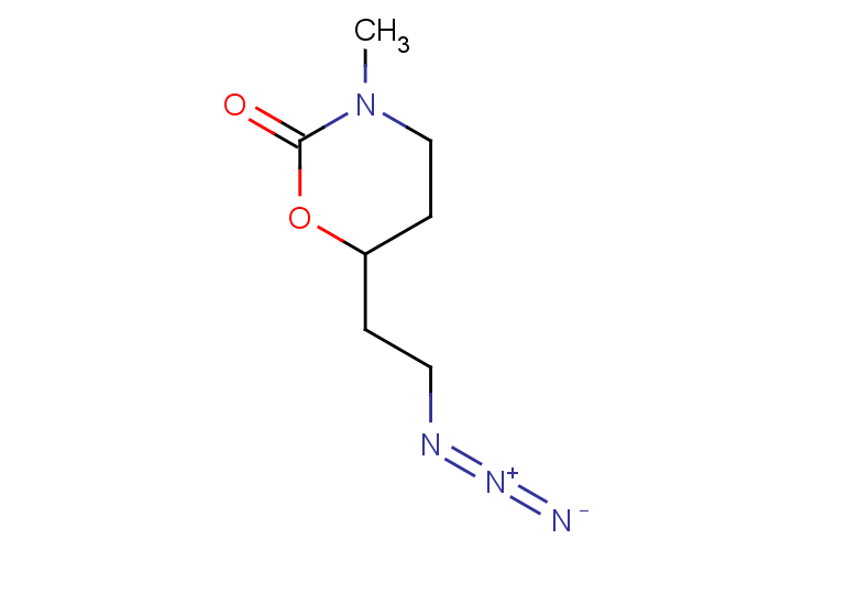 6-(2-azidoethyl)-3-methyl-1,3-oxazinan-2-one