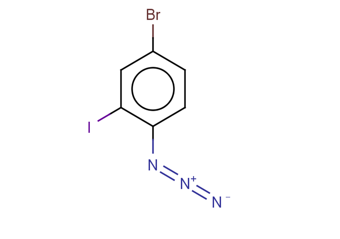 1-azido-4-bromo-2-iodobenzene