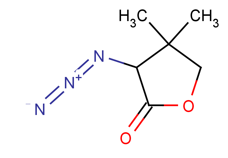 3-azido-4,4-dimethyloxolan-2-one