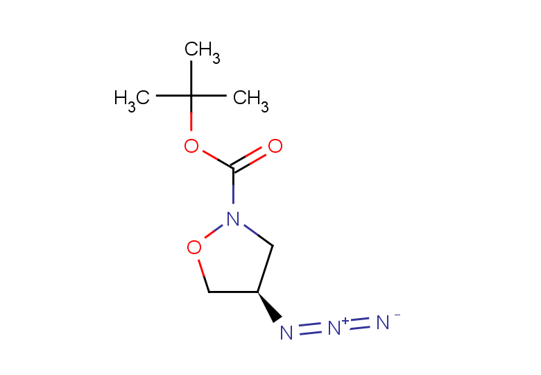 tert-butyl (4R)-4-azido-1,2-oxazolidine-2-carboxylate