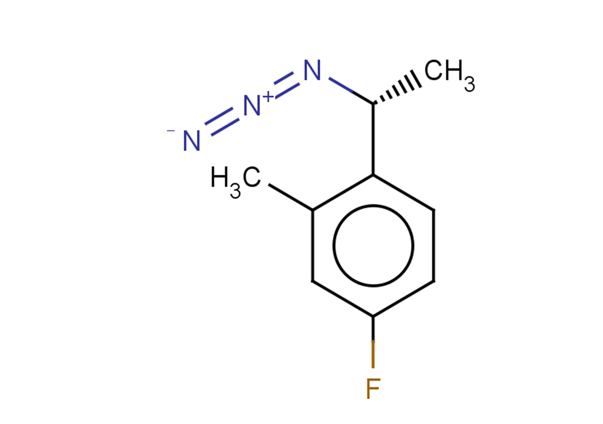 1-[(1R)-1-azidoethyl]-4-fluoro-2-methylbenzene
