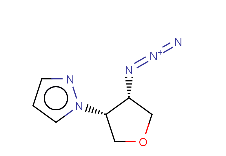 rac-1-[(3R,4S)-4-azidooxolan-3-yl]-1H-pyrazole