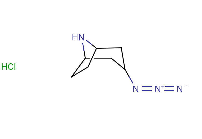 3-azido-8-azabicyclo[3.2.1]octane hydrochloride