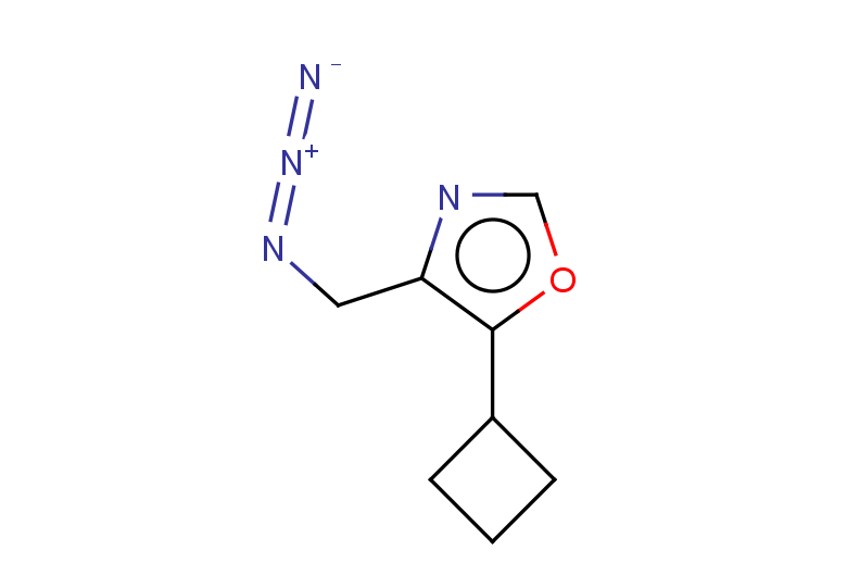 4-(azidomethyl)-5-cyclobutyl-1,3-oxazole