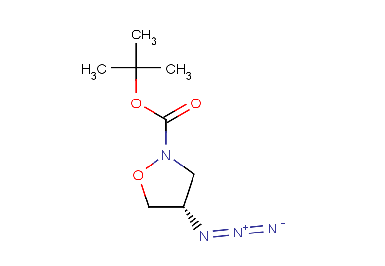 tert-butyl (4S)-4-azido-1,2-oxazolidine-2-carboxylate