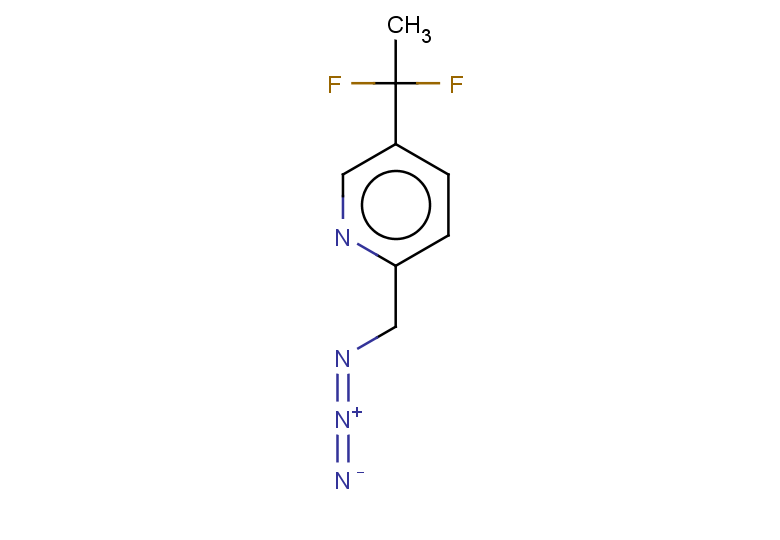 2-(azidomethyl)-5-(1,1-difluoroethyl)pyridine