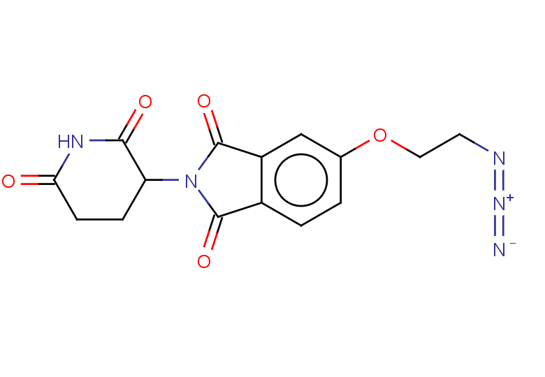 5-(2-azidoethoxy)-2-(2,6-dioxopiperidin-3-yl)-2,3-dihydro-1H-isoindole-1,3-dione