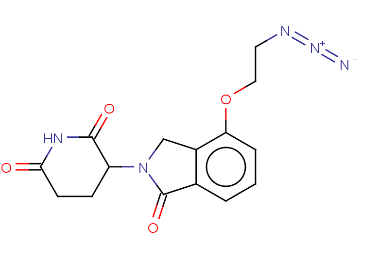 3-[4-(2-azidoethoxy)-1-oxo-2,3-dihydro-1H-isoindol-2-yl]piperidine-2,6-dione