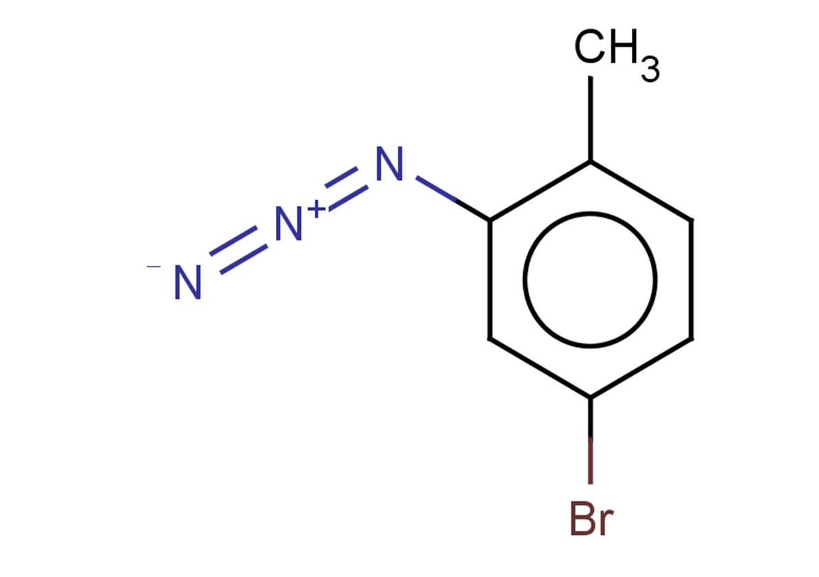 2-azido-4-bromo-1-methylbenzene