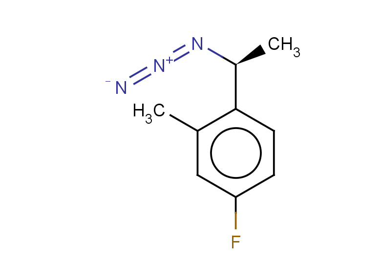 1-[(1S)-1-azidoethyl]-4-fluoro-2-methylbenzene