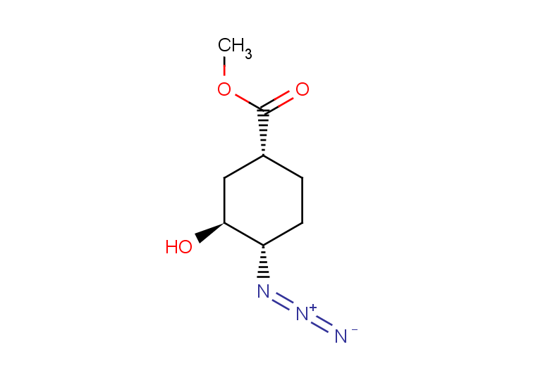 methyl (1R,3S,4S)-4-azido-3-hydroxycyclohexane-1-carboxylate