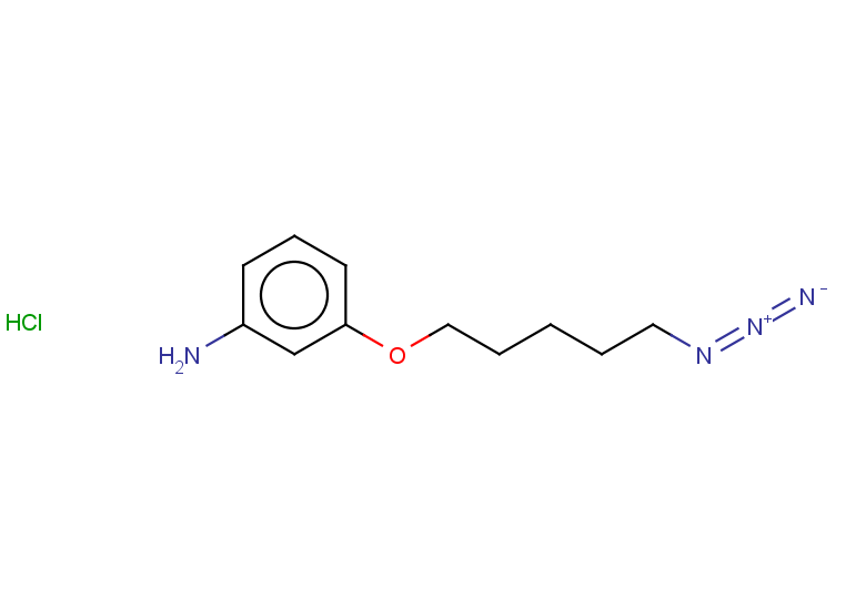 3-[(5-azidopentyl)oxy]aniline hydrochloride
