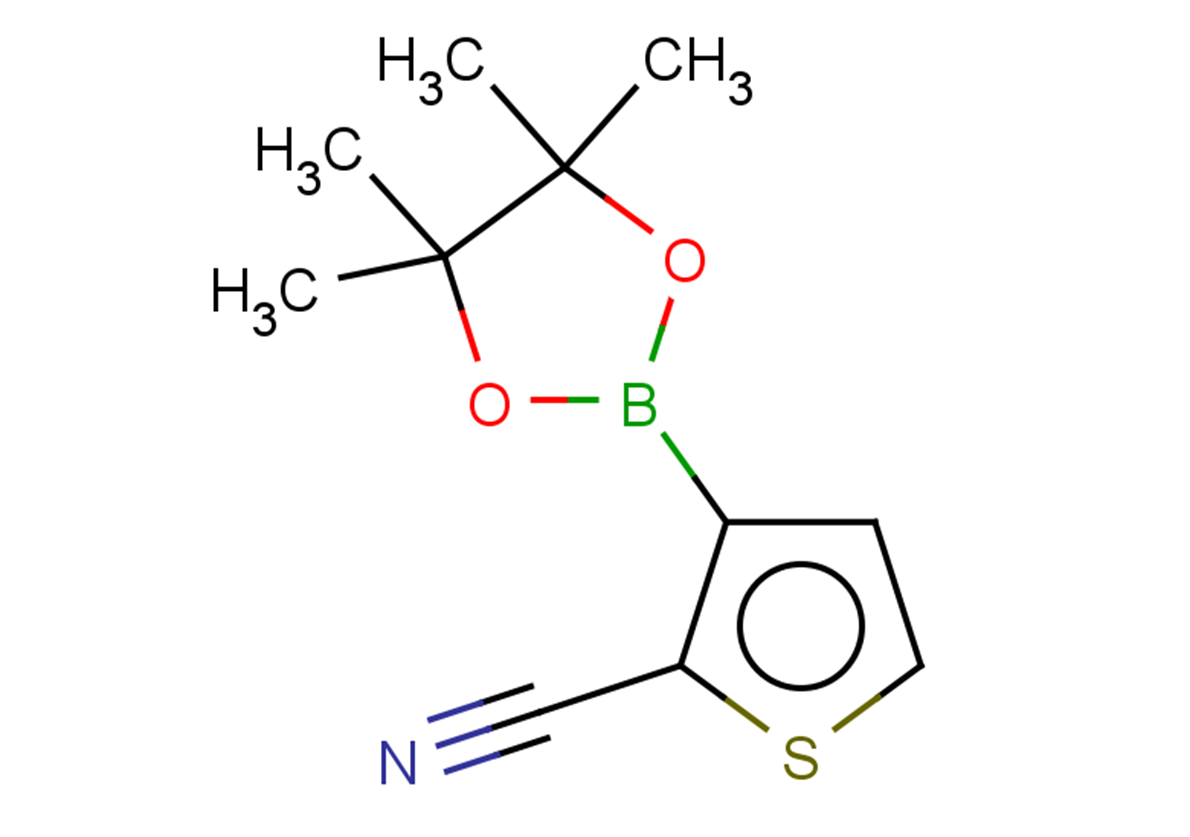 3-(tetramethyl-1,3,2-dioxaborolan-2-yl)thiophene-2-carbonitrile