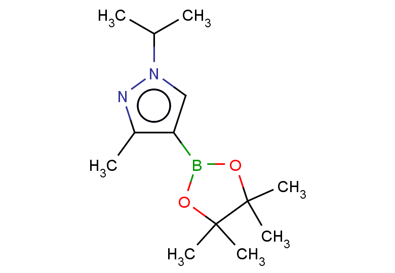 3-methyl-1-(propan-2-yl)-4-(tetramethyl-1,3,2-dioxaborolan-2-yl)-1H-pyrazole