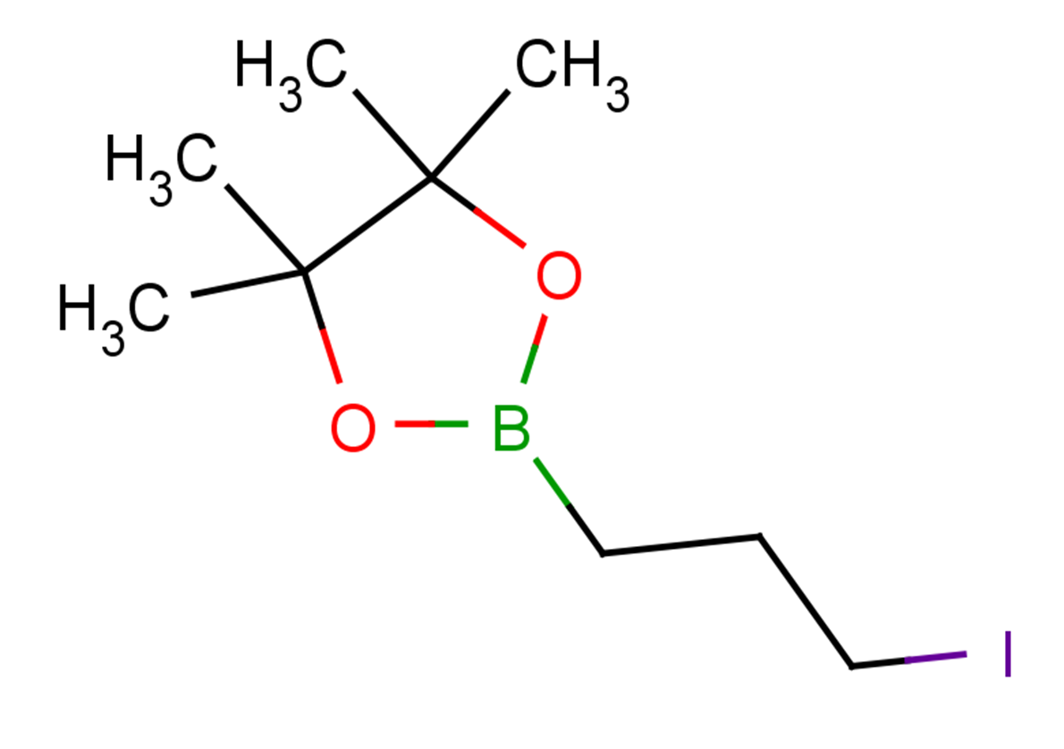2-(3-iodopropyl)-4,4,5,5-tetramethyl-1,3,2-dioxaborolane