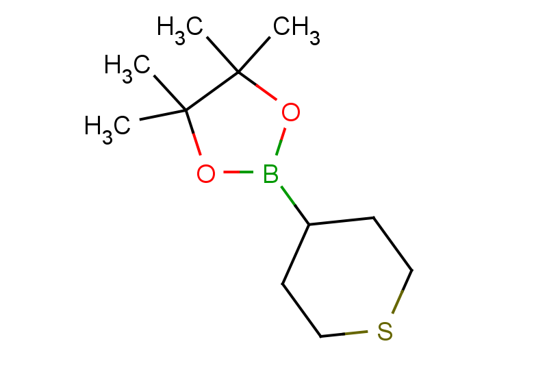 4,4,5,5-tetramethyl-2-(thian-4-yl)-1,3,2-dioxaborolane
