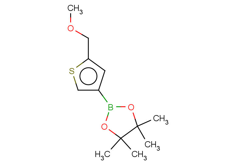2-[5-(methoxymethyl)thiophen-3-yl]-4,4,5,5-tetramethyl-1,3,2-dioxaborolane