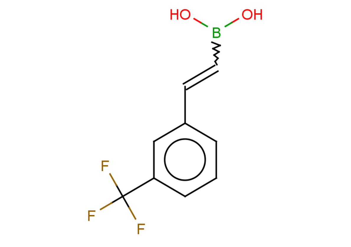 {2-[3-(trifluoromethyl)phenyl]ethenyl}boranediol