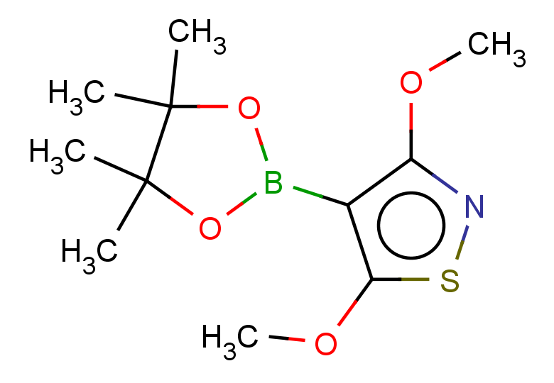 3,5-dimethoxy-4-(tetramethyl-1,3,2-dioxaborolan-2-yl)-1,2-thiazole