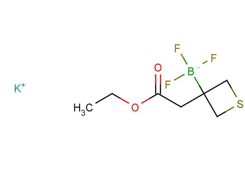 potassium [3-(2-ethoxy-2-oxoethyl)thietan-3-yl]trifluoroboranuide
