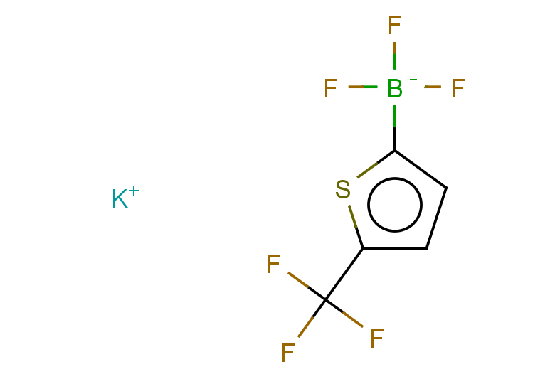 potassium trifluoro[5-(trifluoromethyl)thiophen-2-yl]boranuide