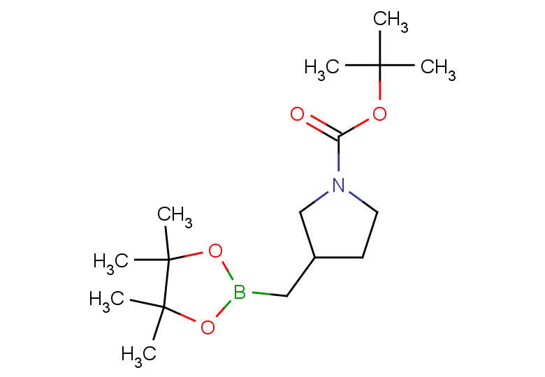 tert-butyl 3-[(4,4,5,5-tetramethyl-1,3,2-dioxaborolan-2-yl)methyl]pyrrolidine-1-carboxylate
