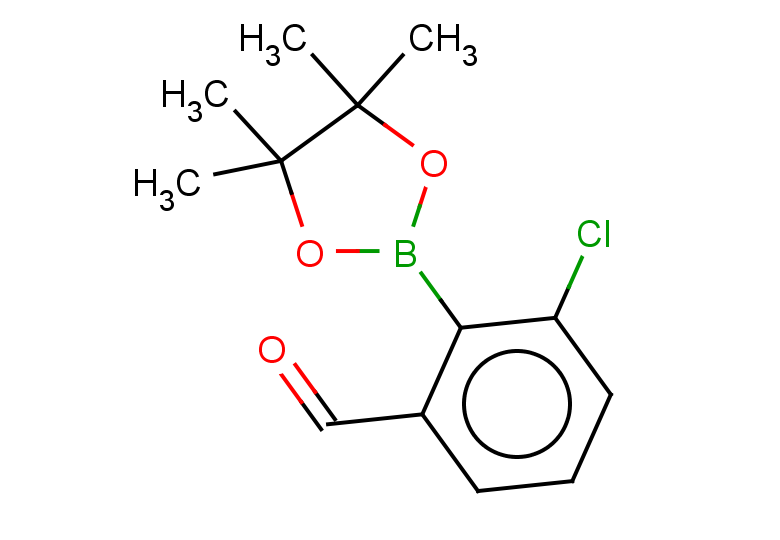 3-chloro-2-(4,4,5,5-tetramethyl-1,3,2-dioxaborolan-2-yl)benzaldehyde