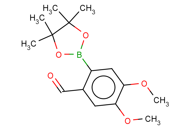 4,5-dimethoxy-2-(4,4,5,5-tetramethyl-1,3,2-dioxaborolan-2-yl)benzaldehyde