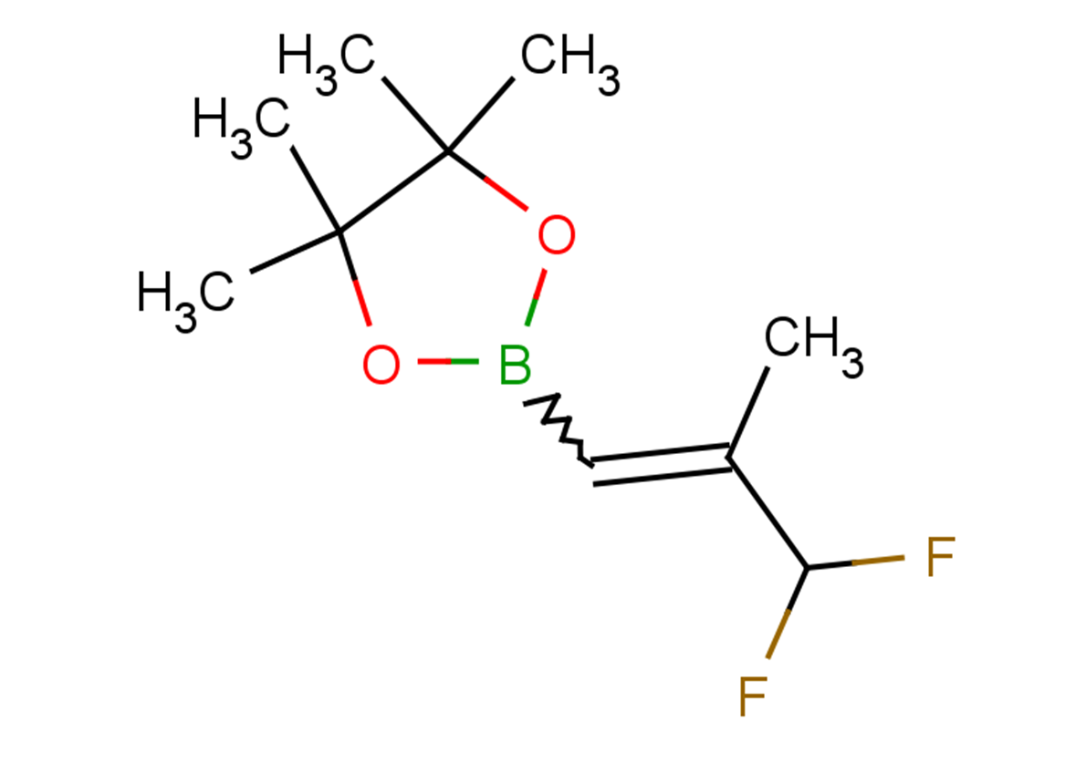 2-(3,3-difluoro-2-methylprop-1-en-1-yl)-4,4,5,5-tetramethyl-1,3,2-dioxaborolane