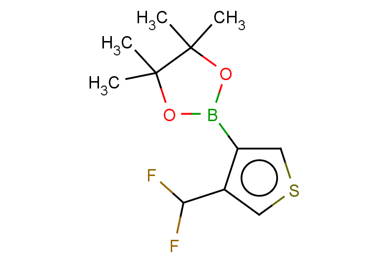 2-[4-(difluoromethyl)thiophen-3-yl]-4,4,5,5-tetramethyl-1,3,2-dioxaborolane