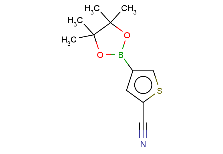 4-(tetramethyl-1,3,2-dioxaborolan-2-yl)thiophene-2-carbonitrile