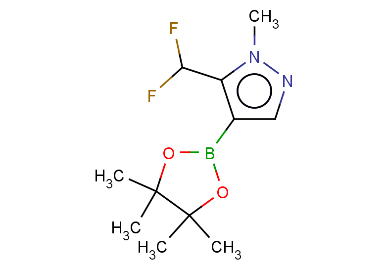 5-(difluoromethyl)-1-methyl-4-(tetramethyl-1,3,2-dioxaborolan-2-yl)-1H-pyrazole