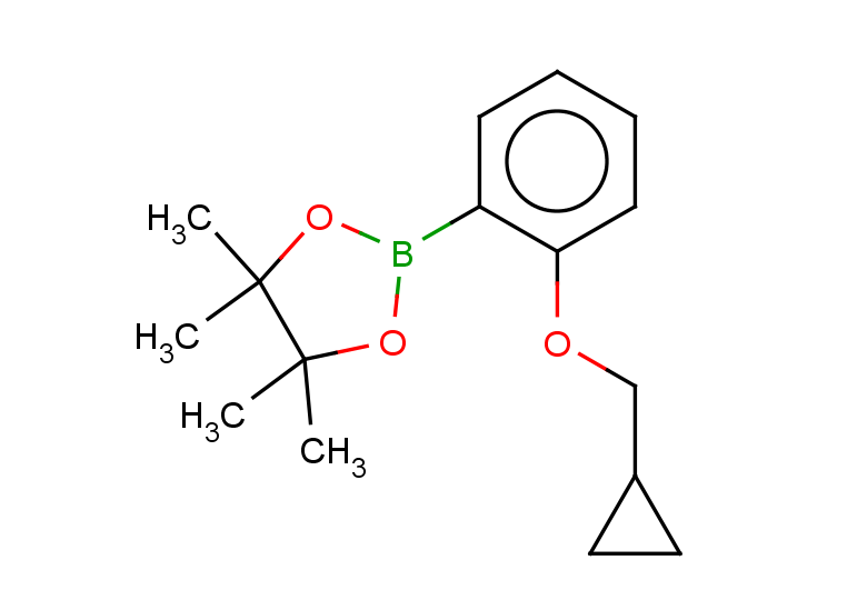 2-[2-(cyclopropylmethoxy)phenyl]-4,4,5,5-tetramethyl-1,3,2-dioxaborolane