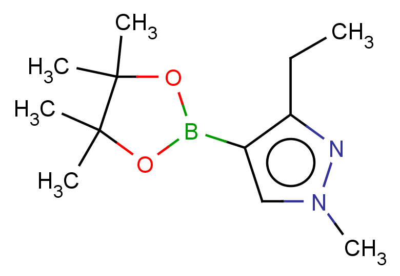 3-ethyl-1-methyl-4-(tetramethyl-1,3,2-dioxaborolan-2-yl)-1H-pyrazole