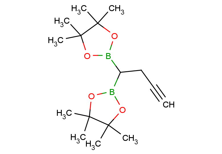 4,4,5,5-tetramethyl-2-[1-(4,4,5,5-tetramethyl-1,3,2-dioxaborolan-2-yl)but-3-yn-1-yl]-1,3,2-dioxaborolane